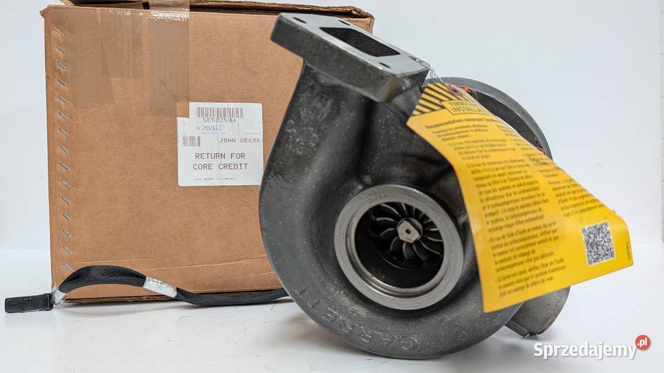 Turbosprężarka GARRETT Oryginal Reman SE502594