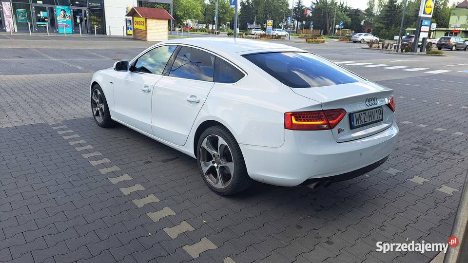 Audi A5 20 TDI 177 SLine biały Łomianki
