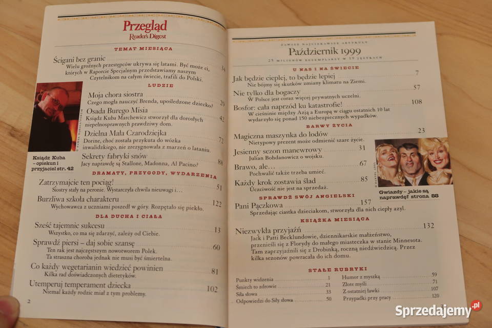 czasopismo Readers Digest PRZEGLĄD Październik Siedlce