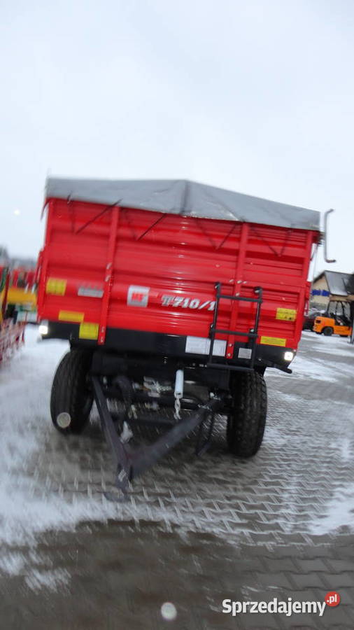 Przyczepa Metal Fach 6 ton T7101 ew 8 10 12 14t Jarocin