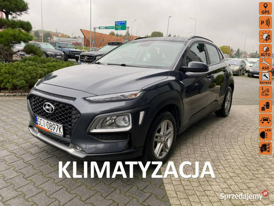 Hyundai Kona martwe pole asyst pasa navi PDC LED czujnik parkowania Żory
