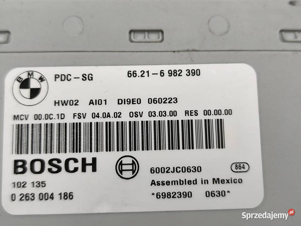 MODUŁ STEROWNIK PDC BMW E90 E91 6982390