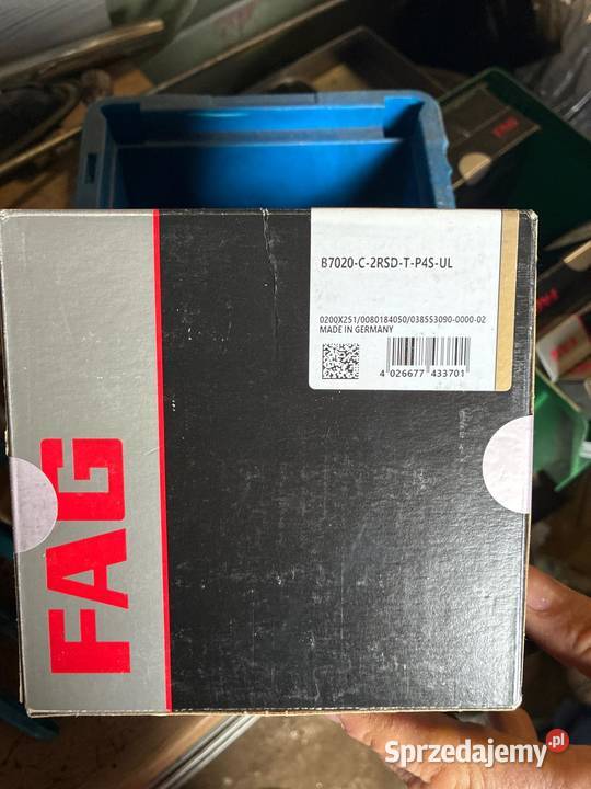 Łożysko B 7020 C2RSDTP4S FAG Miodary sprzedam