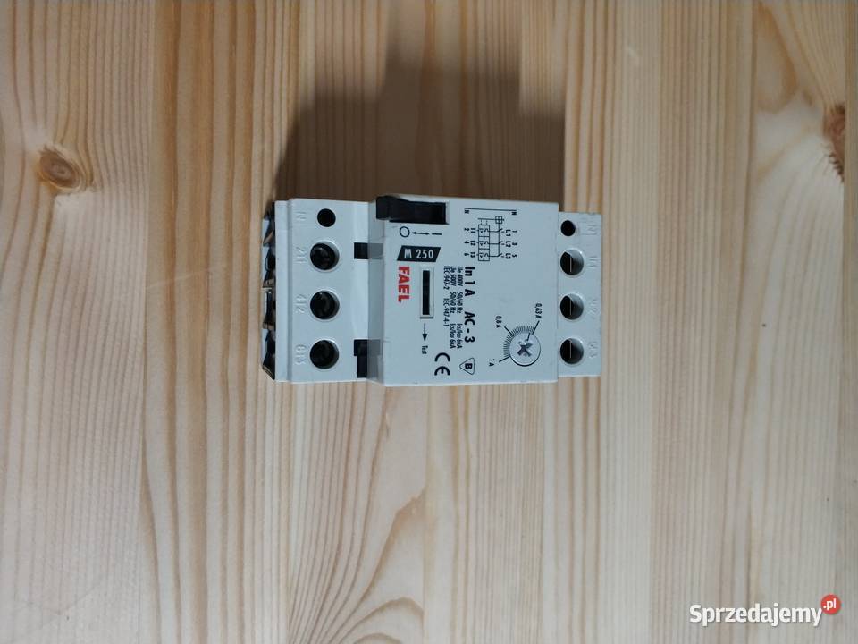 Wyłącznik silnikowy termik M250 06310A Wojkowice