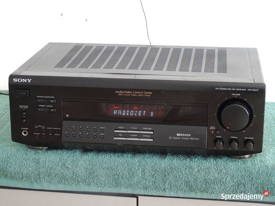 Amplituner Sony STRDE215 RDS sprawny WYSYŁKA podkarpackie Jasło