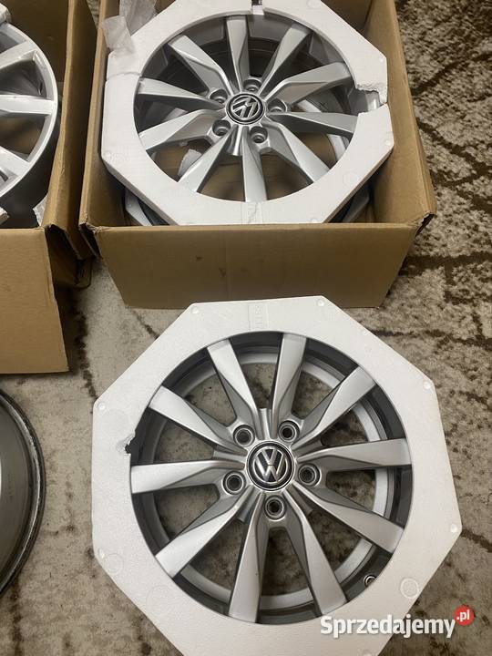 Felgi 5x112 17 vw orginał 5G0 601 025K Średnica 17" Złotoryja