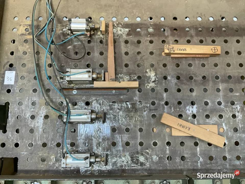 Stół Prasa montażowa Pneumatyczna 2400x1150 mm Kórnik