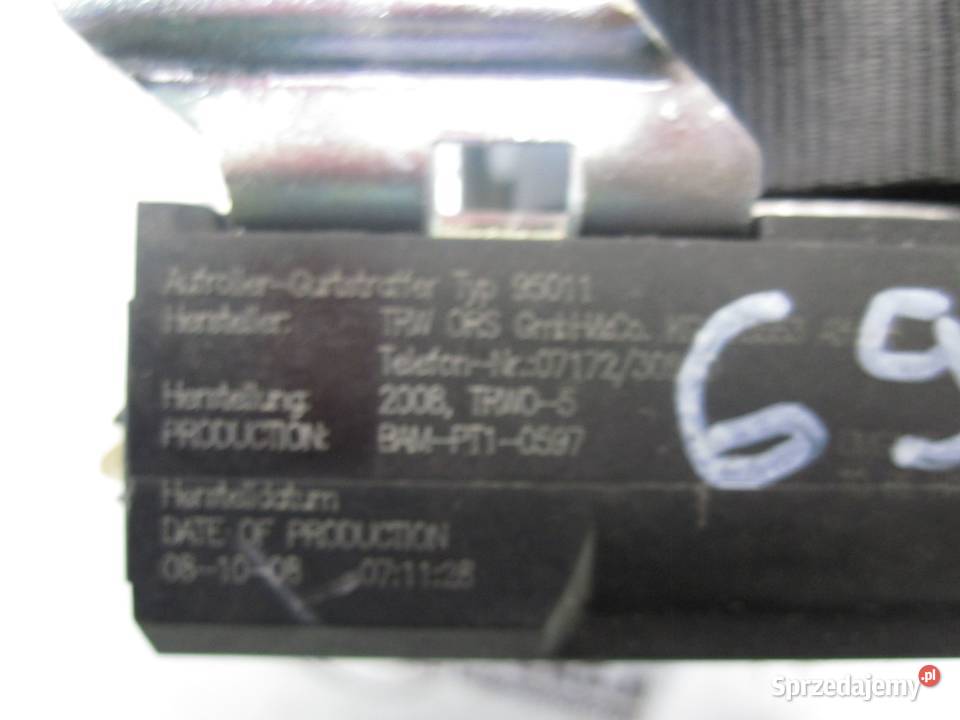 VW PASSAT CC 08r pas bezpieczeństwa lewy przód świętokrzyskie Kielce sprzedam