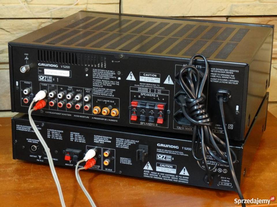 Wzmacniacz i tuner Grundig mocny WYSYŁKA Jasło