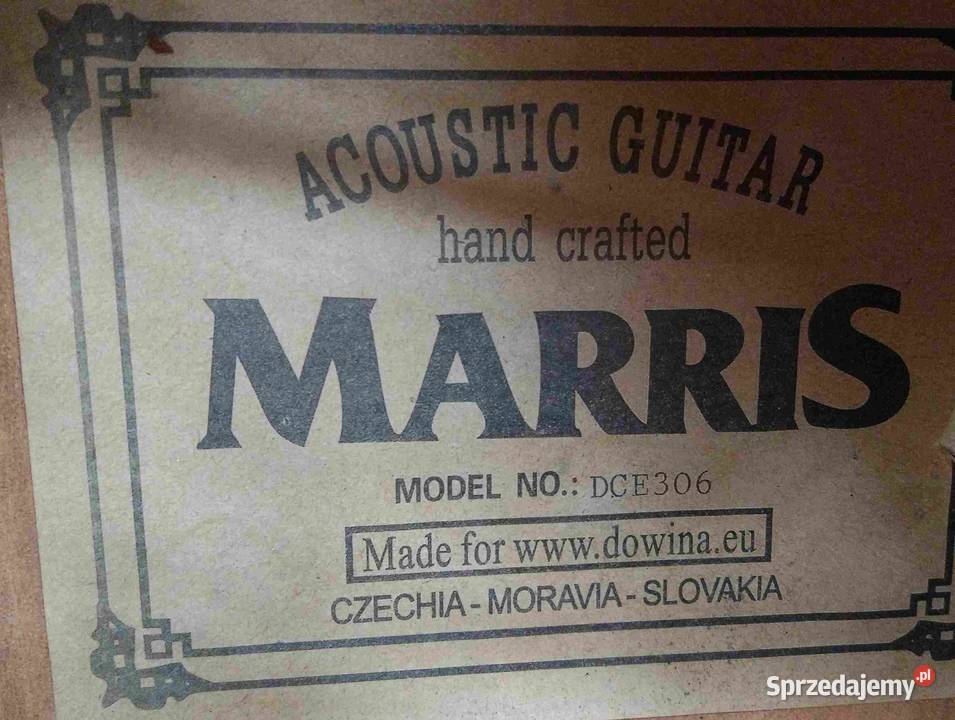 Gitara elektroakustyczna Marris DCE306