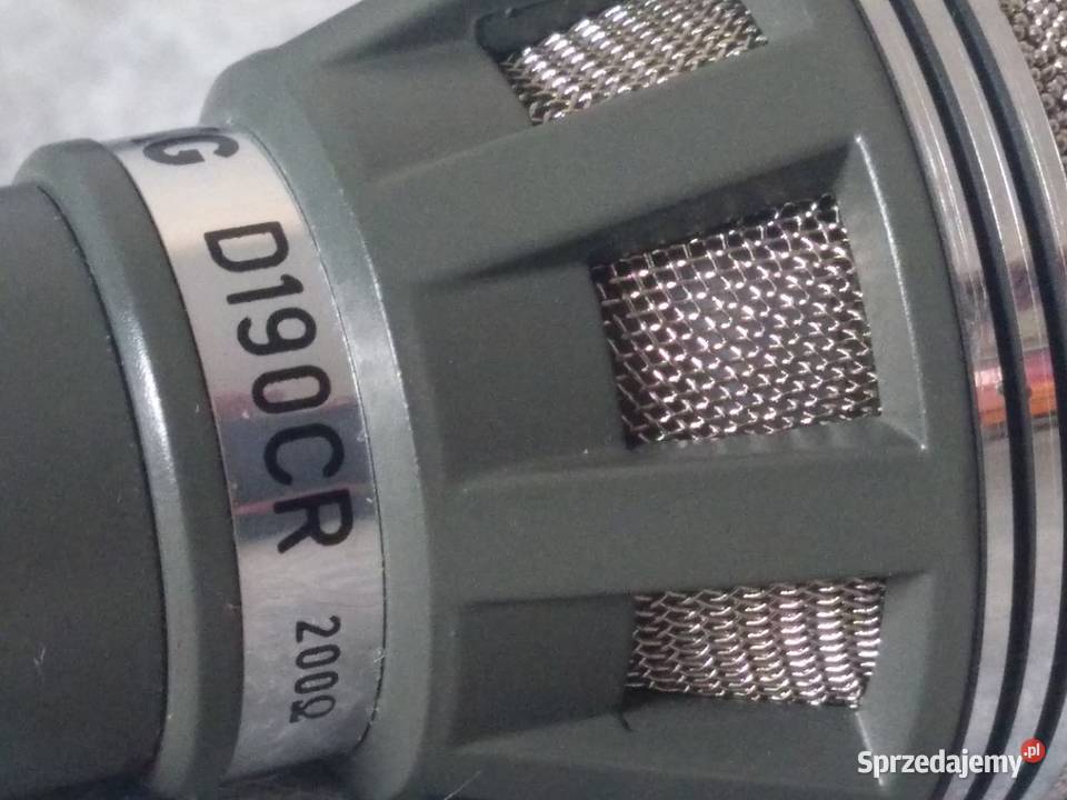 Zabytkowy mikrofon dynamiczny AKG D190 CR w etui mazowieckie