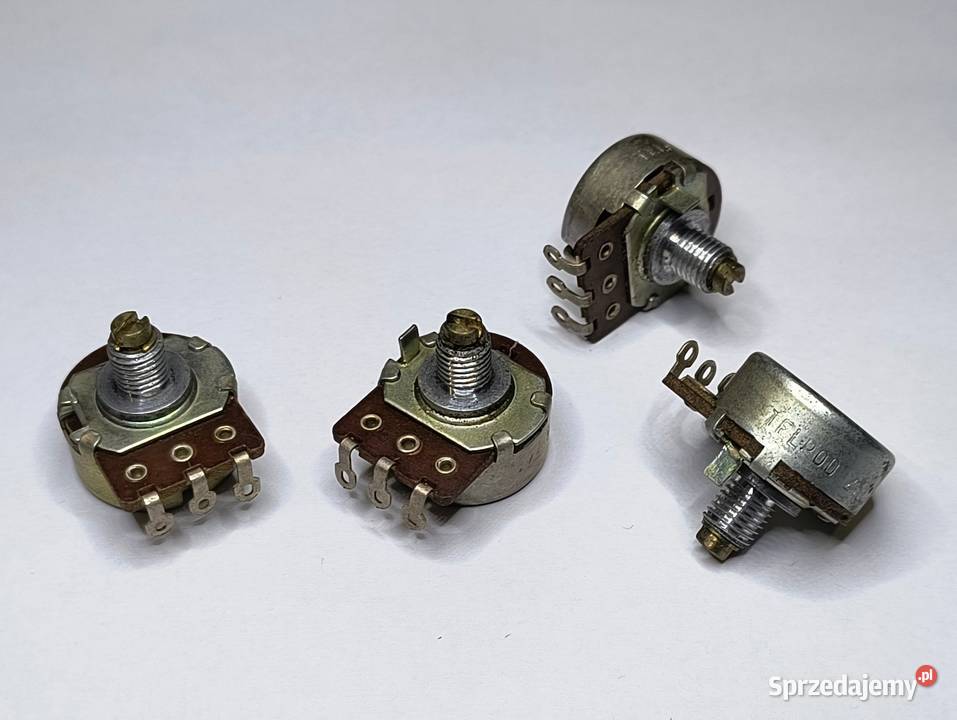 Potencjometr 22kA Unitra TELPOD oś 4mm