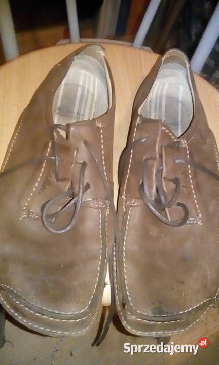 Buty męskie skórzane Clarks 445 45 G Zebrzydowa