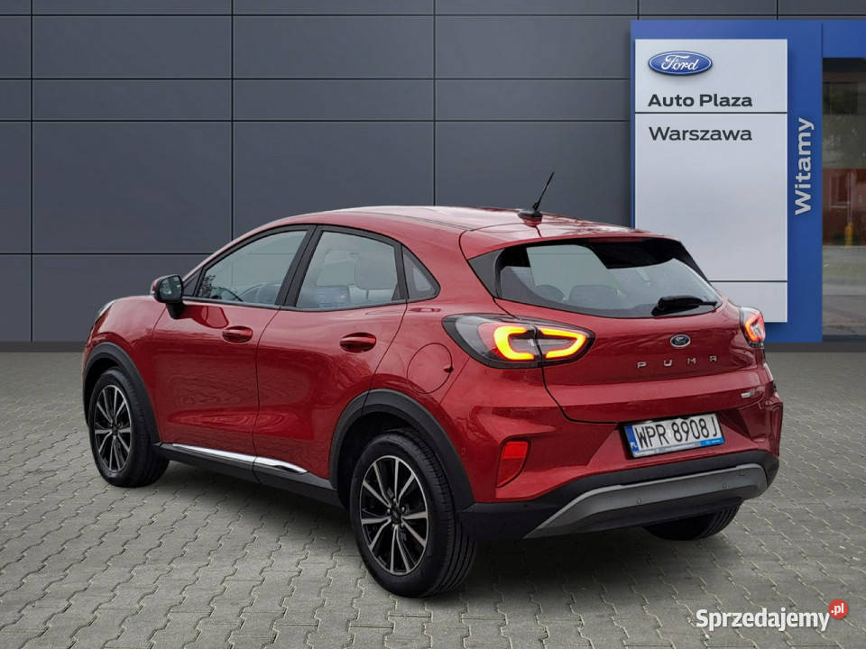 Ford Puma 10Ecoboost Hybryd 125 AUTOMAT Titanium Zarejestrowany w Polsce sprzedam