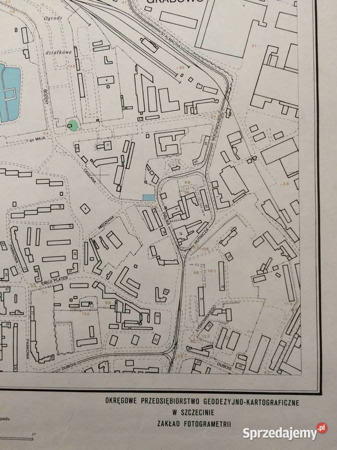 2534 Mapa Tematyczna Szczecin