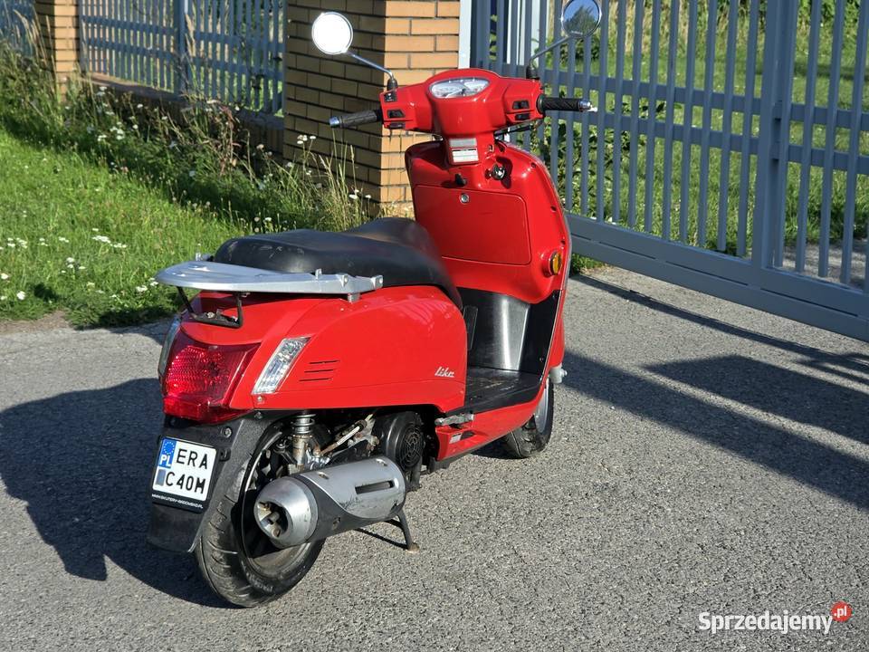 Skuter Kymco Like 125 50 2016 r Gotowy do jazdy 10KM sprzedam