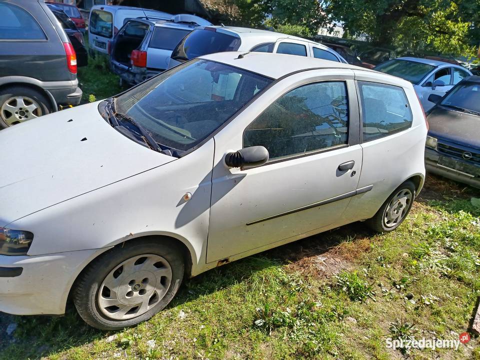 Fiat Punto 19 JTD 73 kW 2000 r dawca części Szklarka Myślniewska