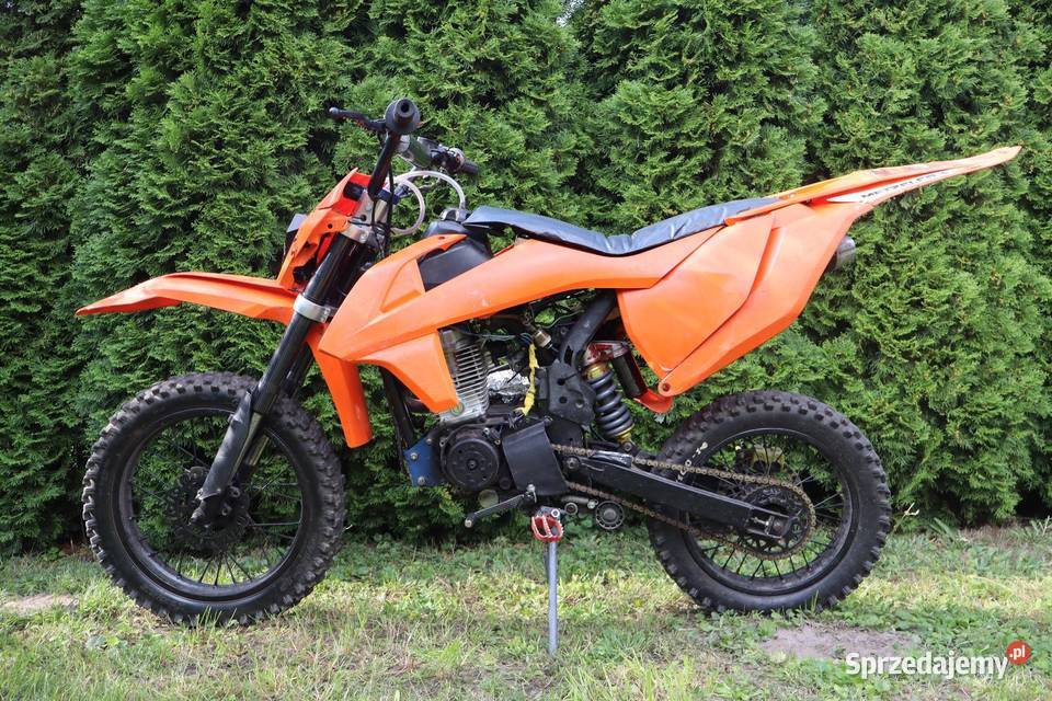 Cross Loncin 250 z cylindrem 150 4T Plastiki KTM 22KM wielkopolskie Wola Książęca