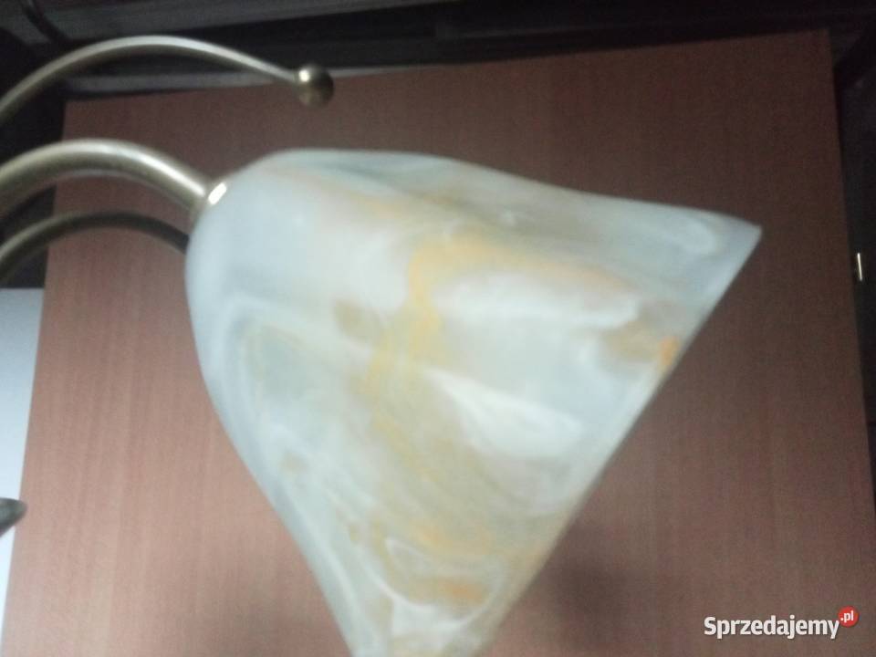 Lampa sufitowa szklana Lampy wiszące śląskie Zabrze sprzedam