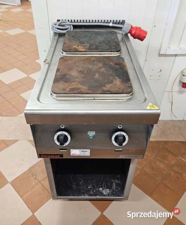 Kromet 900KE2 kuchnia elektryczna 2płytowa 2x40 Góra