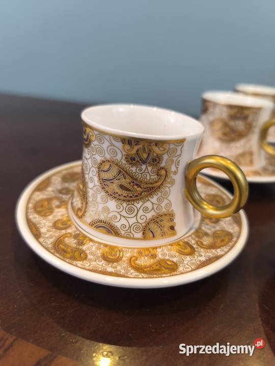 Piękny zestaw porcelany do kawy espresso Łódź