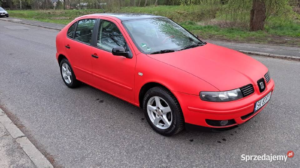 Seat Leon 14 Gaz 01r czerwony śląskie