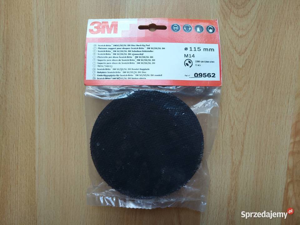 3M ScotchBrite 3MSCSESL 115mm Pad 09562 Sprzęt warsztatowy Gorzów Wielkopolski sprzedam