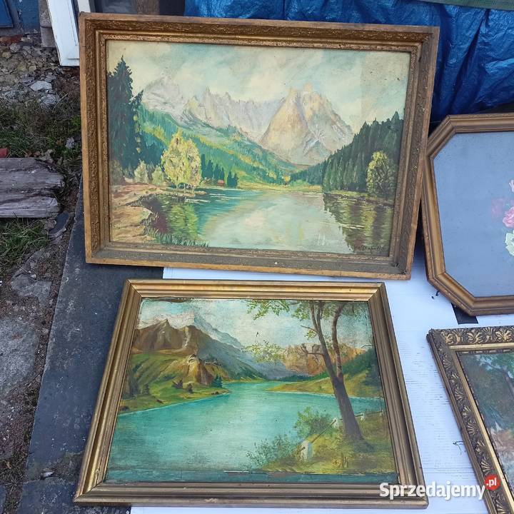 Drewniane Ramy Obrazów Stare Ramy Ramki Zabrze