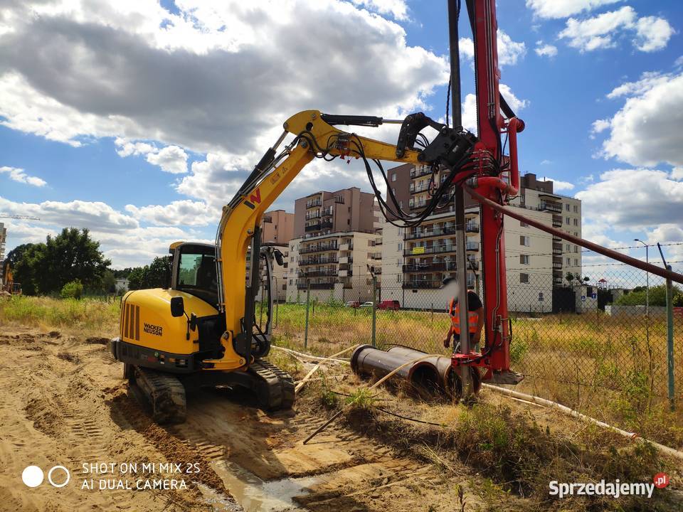 Igłofiltry pompy do odwodnień montaż i wynajem Łódź