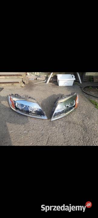 Audi Q7 lampy przód kompletne dolnośląskie