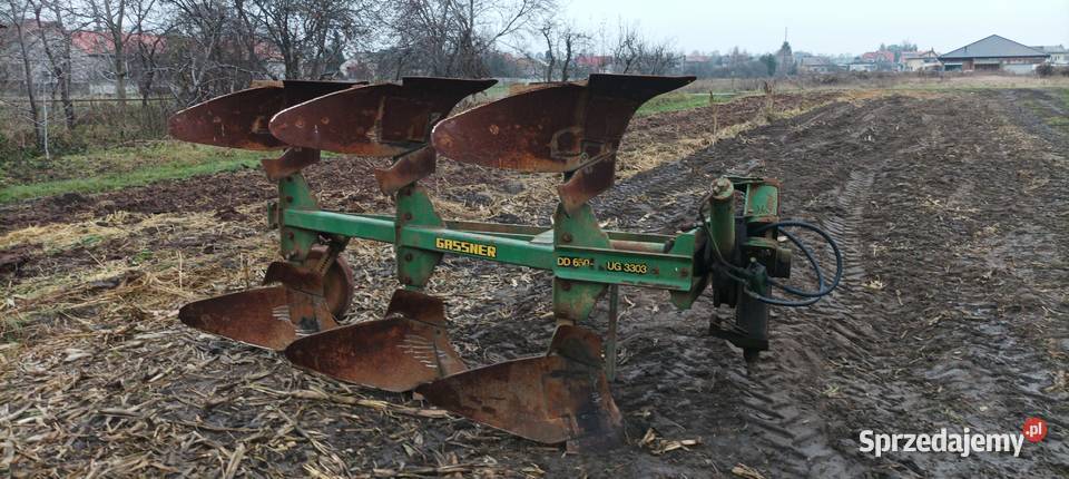 Pług gassner 3 skibowy obrotowy 14 Sieradz