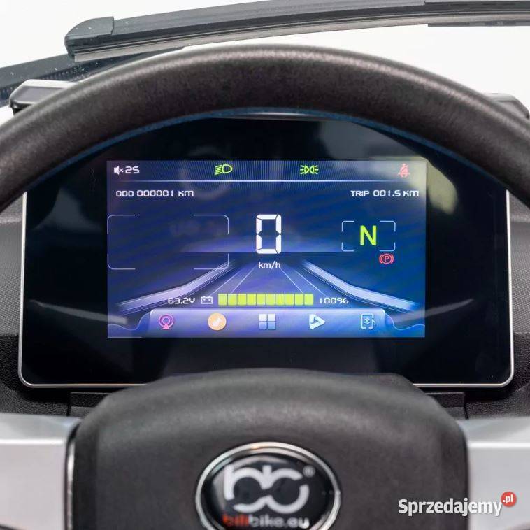 Czterokołowiec skuter elektryczny z dachem BILI skuter Tarnów