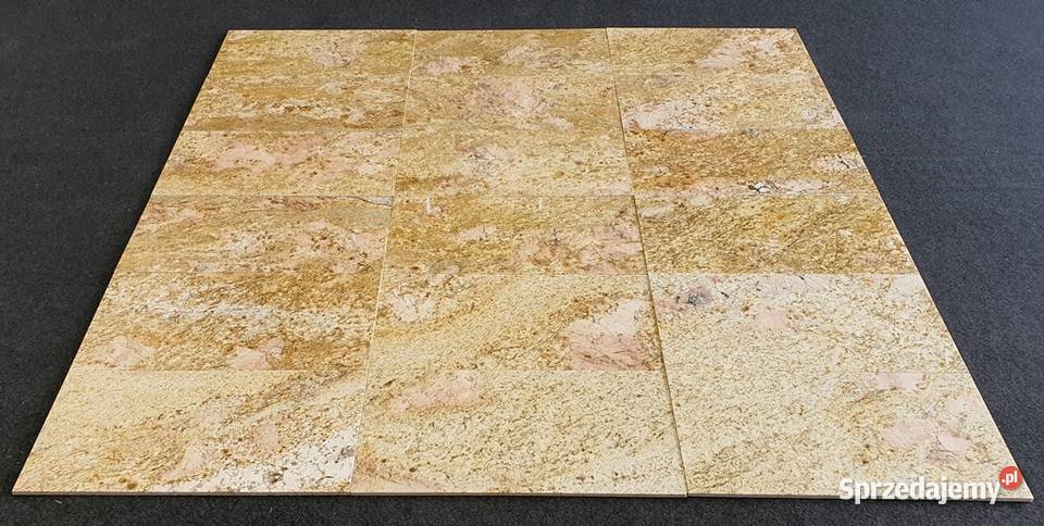 Płytki granitowe Imperial Gold złote płytki dolnośląskie Bielawa
