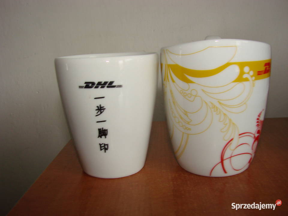 DHL porcelanowy kubek Pruszcz Gdański sprzedam