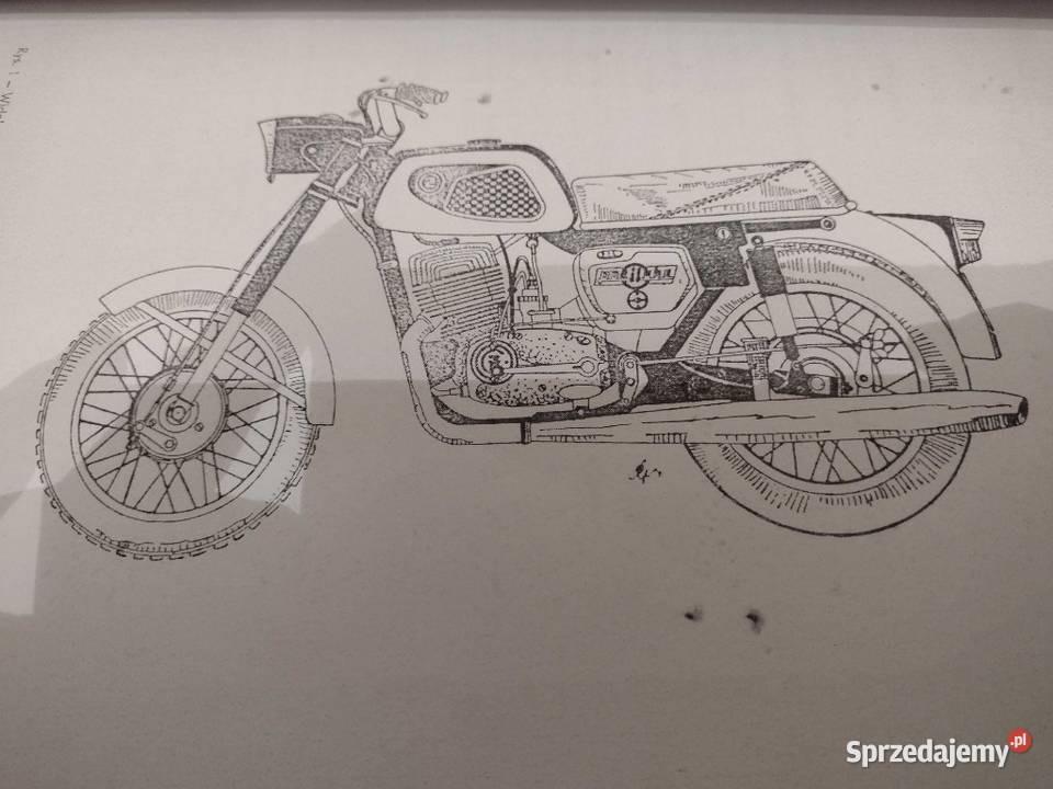 JAWA CZ SPORT 125 175 Instrukcja Napraw Pozostałe Łódź sprzedam