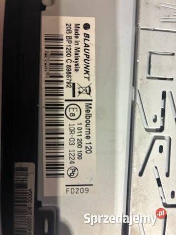 Radio samochodowe blaupunkt Wąbrzeźno