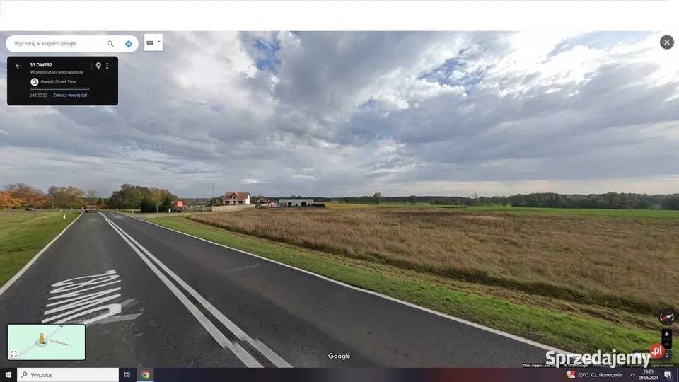 Działka budowlana Ziemia Brzeźno obok Czarnkowa Czarnków sprzedam