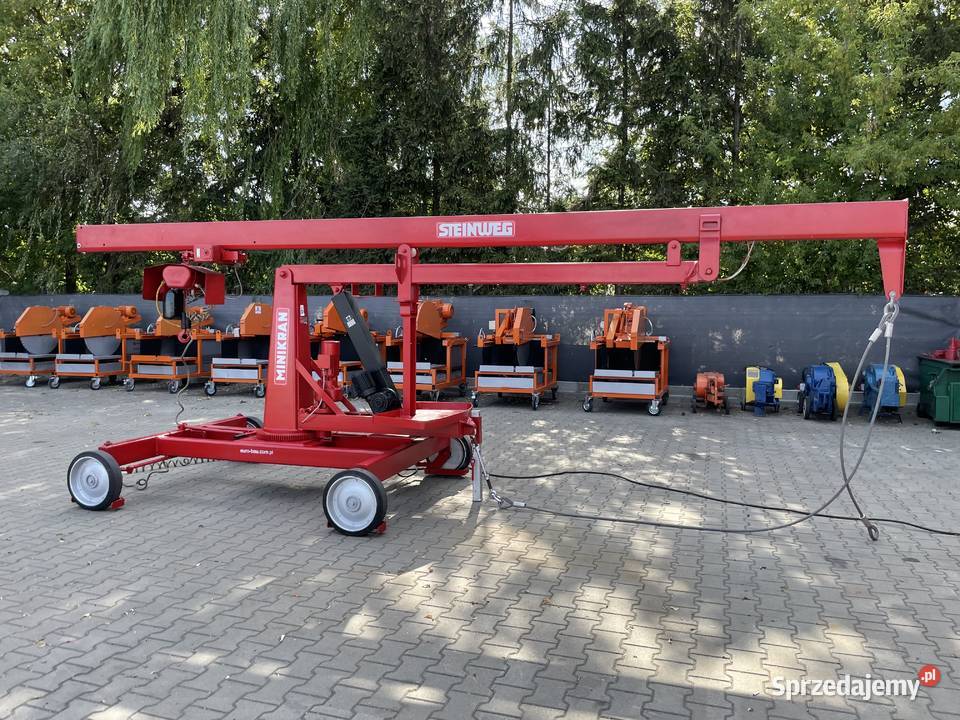 Dźwig Steinweg MK 3005 bocker minikran wciągarka pełny VAT sprzedam
