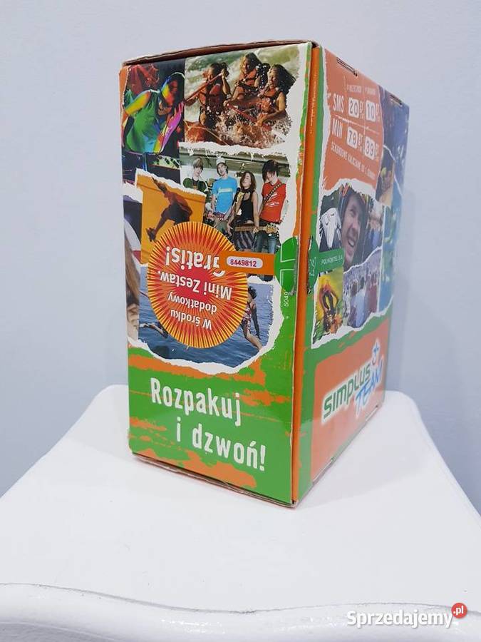Kolekcjonerskie pudełko Simplus Team z 2004 roku Dąbrowa Górnicza
