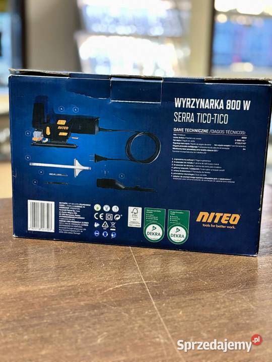 Wyrzynarka Niteo Tools 800 W zasilanie sieciowe sprzedam