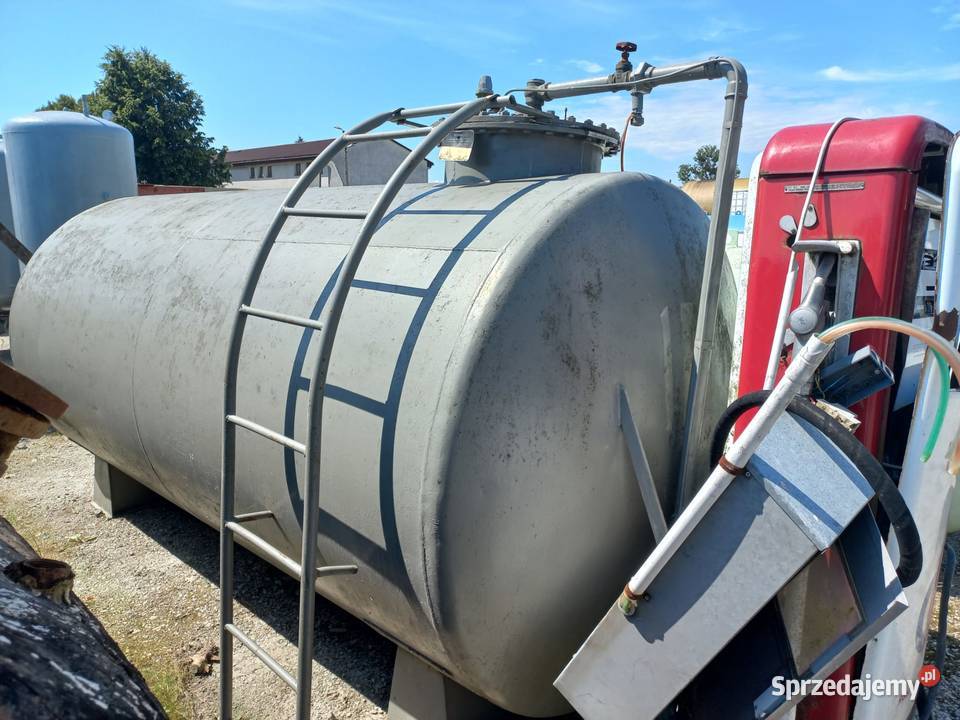 Zbiornik 7000l Dwupłaszczowy Dystrybutor ON opolskie Bzinica Nowa