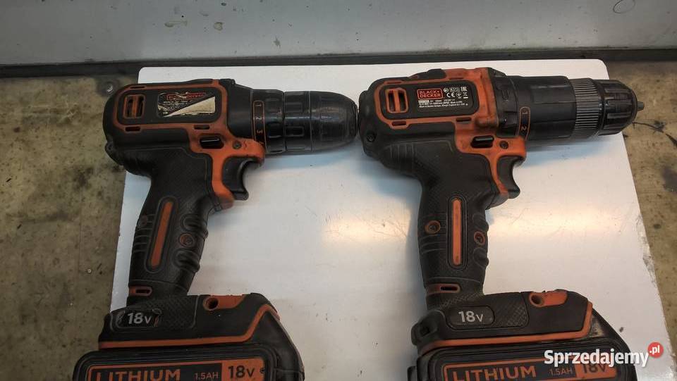 wkrętarki black decker 18v Gdańsk