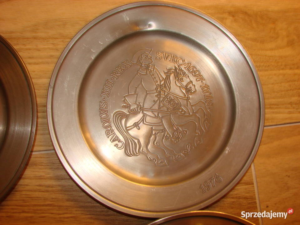 Scandia Ten cynowy talerz Gunnar Ander design