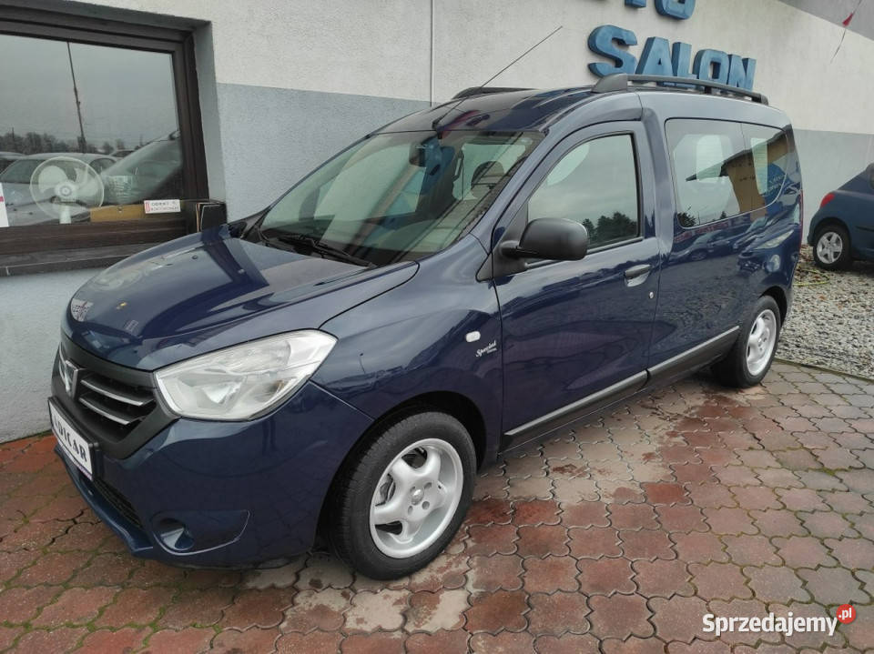 Dacia Dokker klima LPG kamery alu Isofix Org Racibórz
