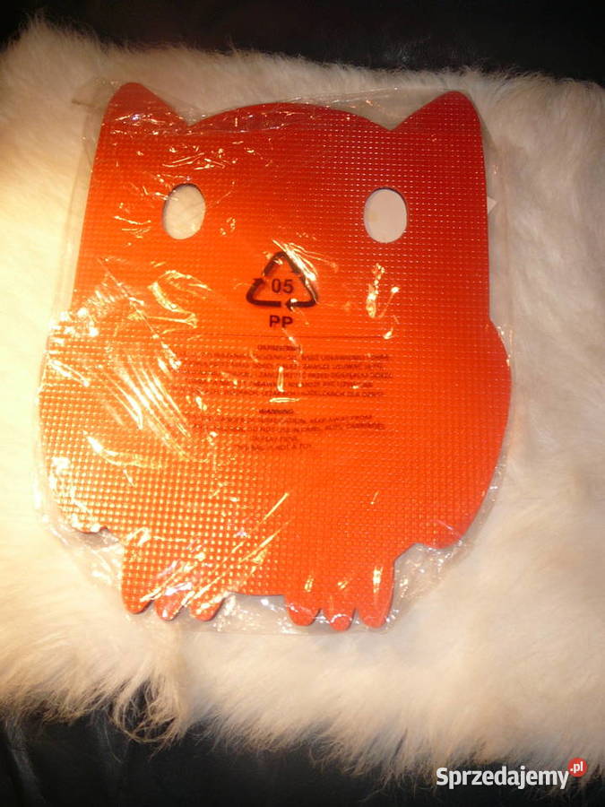 Serca 33 patera deska Sowa czerwona i czarna dolnośląskie