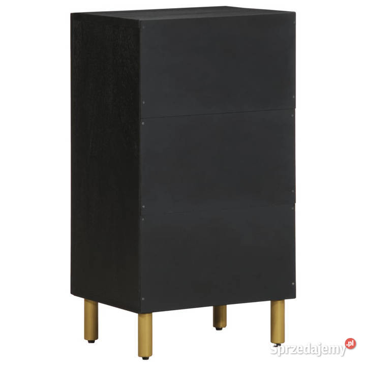 Szafka czarna 40x33x75 materiał drewnopochodny mazowieckie Warszawa