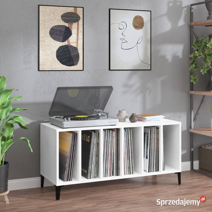 Szafka na płyty biała 100x38x48 materiał Warszawa