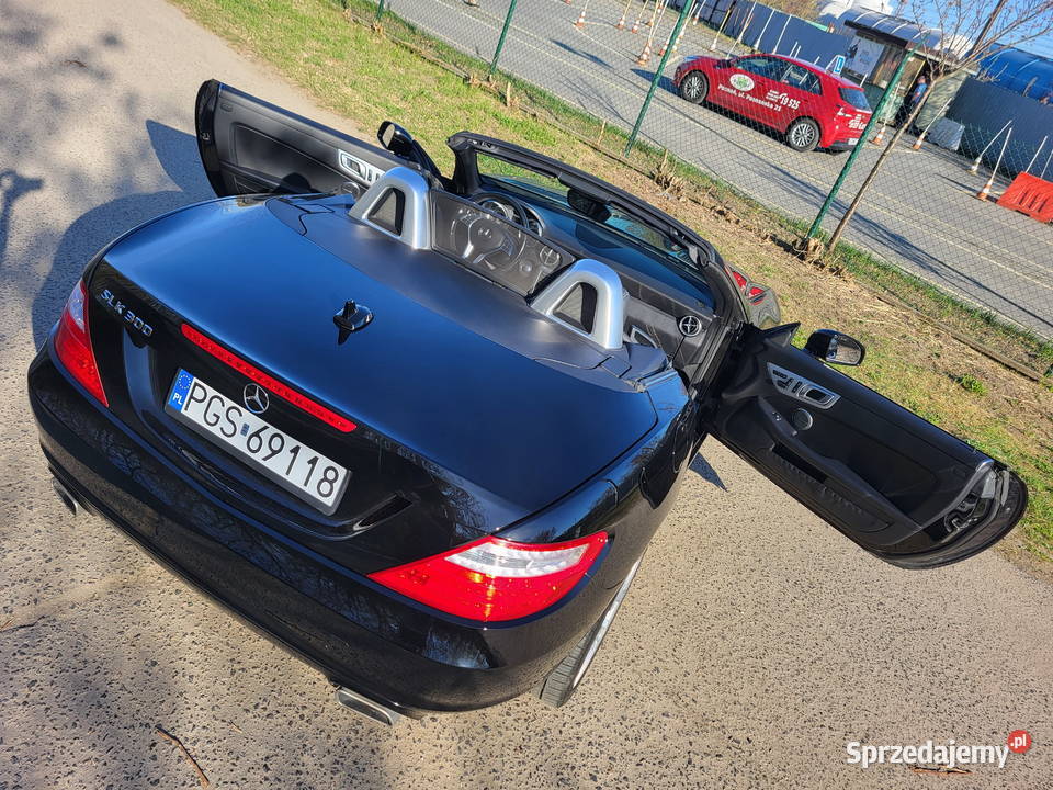 zadbany MERCEDESBENZ SLK300 skrzynia 9GTRONIC wielkopolskie Poznań