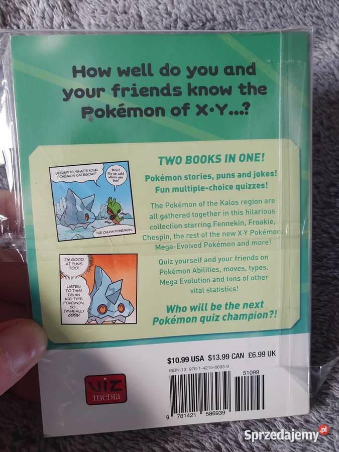 Pokemon XY Pocket Comics komiks 2016 język Gdynia