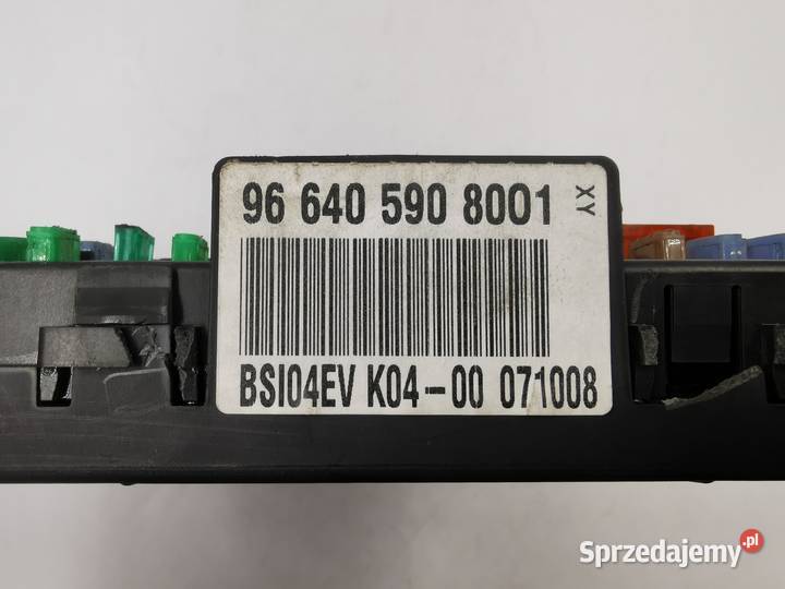 Moduł BSI Citroen Jumpy Peugeot Expert dostawcze